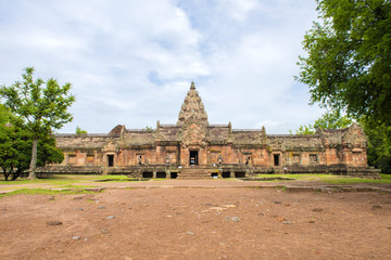 Phanom Rung Historical Park is Castle Rock old Architecture about a thousand years ago at Buriram Province,Thailand
