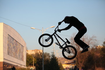 BMX cycling  bicycle cycling  extreme sport