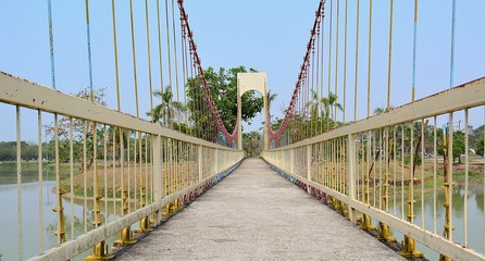   rope bridge
