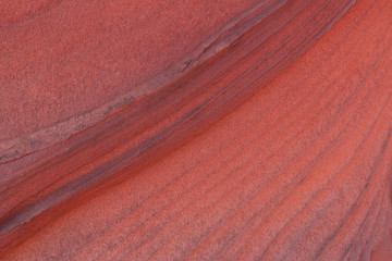 Layered texture of sandstone formation