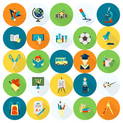 School and Education Icons