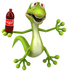 Fototapeta premium Fun lizard