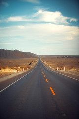 Panamericana in Nazca, Peru