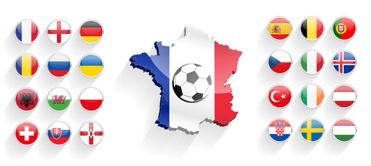 Gruppenübersicht EM 2016 © HeGraDe