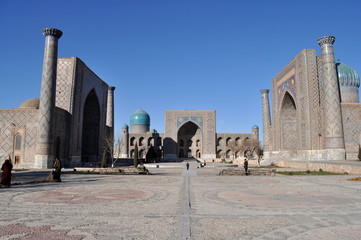 Registan in Samarkand, Uzbekistan