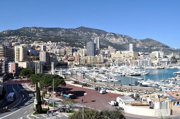 port Hercule in Monaco