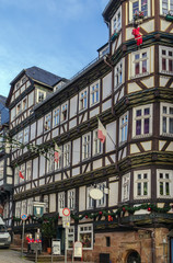 Fototapeta premium street in Marburg, Germany