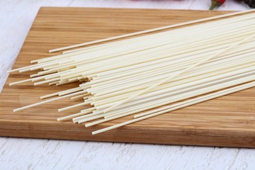 Raw asian soba