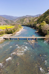 高知県四万十町　第二三島沈下橋