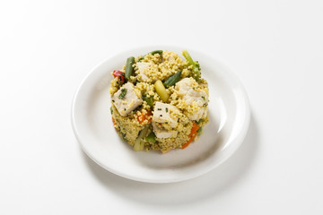 Thai tofu couscous