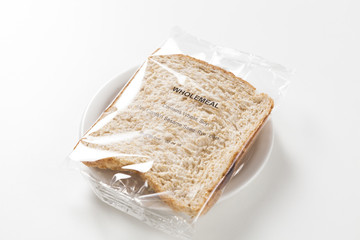 Wholemeal bread slice