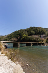 高知県四万十町　第二三島沈下橋