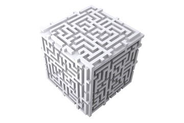 Obraz premium Maze cube