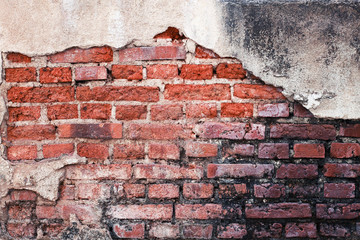 Vintage brick wall background