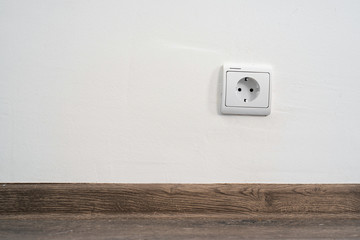 outlet on wall