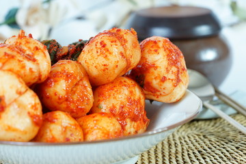 김치 백김치 총각김치 배추김치