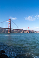 Fototapeta na wymiar Die Golden Gate Bridge