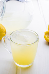 Water and lemon