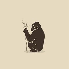 Gorilla symbol  © murphy81