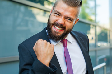 This promotion is mine! Positive emotions.