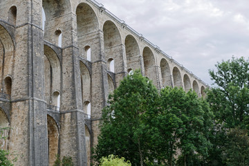 Obraz premium Le viaduc à Chaumont sur Marne, Haute-Marne, France