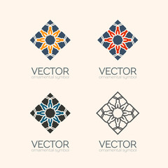 Vector geometric symbols