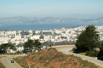 Fototapeta na wymiar Blick auf San Francisco