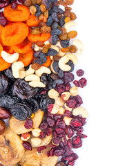 Dried fruits assortment