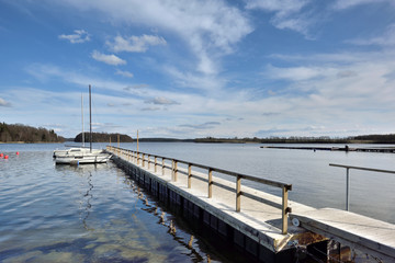 Obraz premium Lake Plateliai in Zemaitija National Park