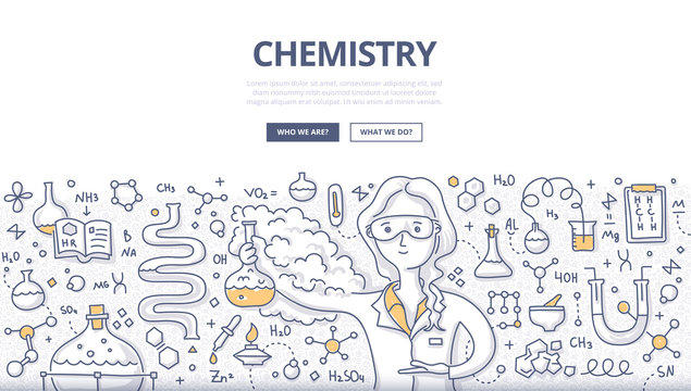 Chemistry Doodle Concept