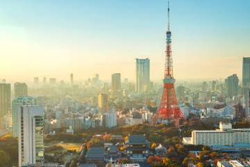 Tokyo Tower  - obrazy, fototapety, plakaty