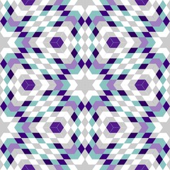Abstract seamless geometric patterns. Kaleidoscope seamless