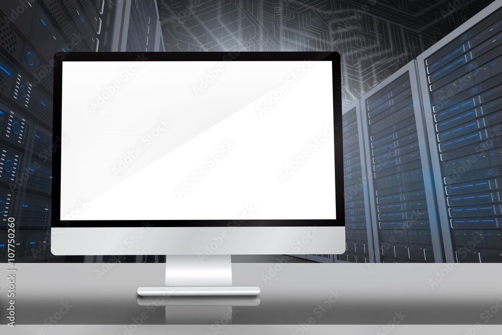 Poster composite image of computer screen