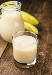 Glass of Banana Juice