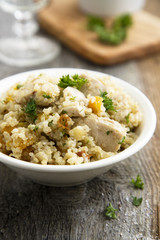 Quinoa with chicken