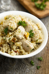 Quinoa with chicken