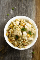 Quinoa with chicken