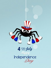 Independence postcard