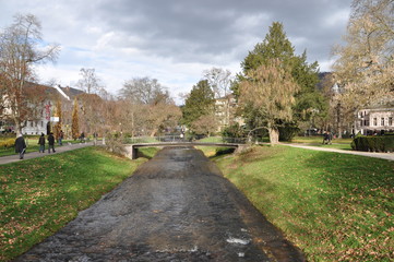 Fototapeta premium Baden-Baden, park,