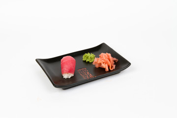 Image of tasty nigiri with tuna