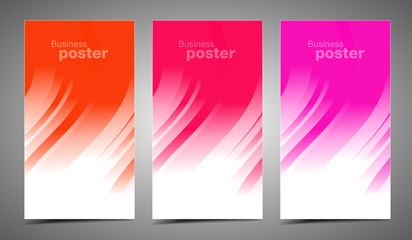 Professional and designer cards. Variety of uses, collection vector of modern color business templates card
