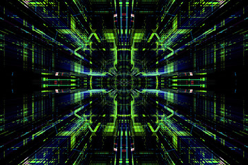 Circuito futuristico