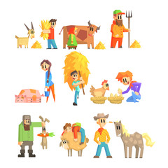 Collection Of Animal Farm Illustrations