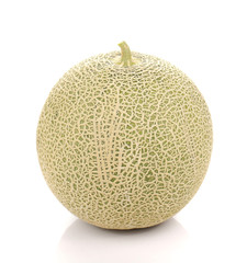 Big Melon on white background.
