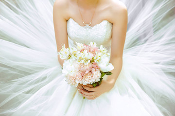 The bride's bouquet