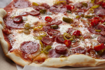 pizza in the box