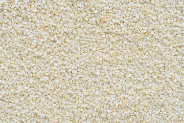White sesame seed background