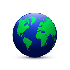 Obraz premium Earth icon.