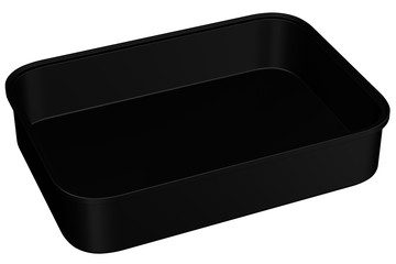 Kitchen pan, isolated on white background