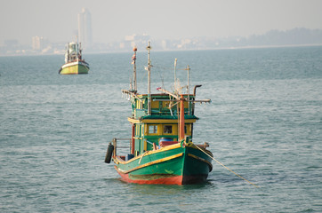 local fishing boat